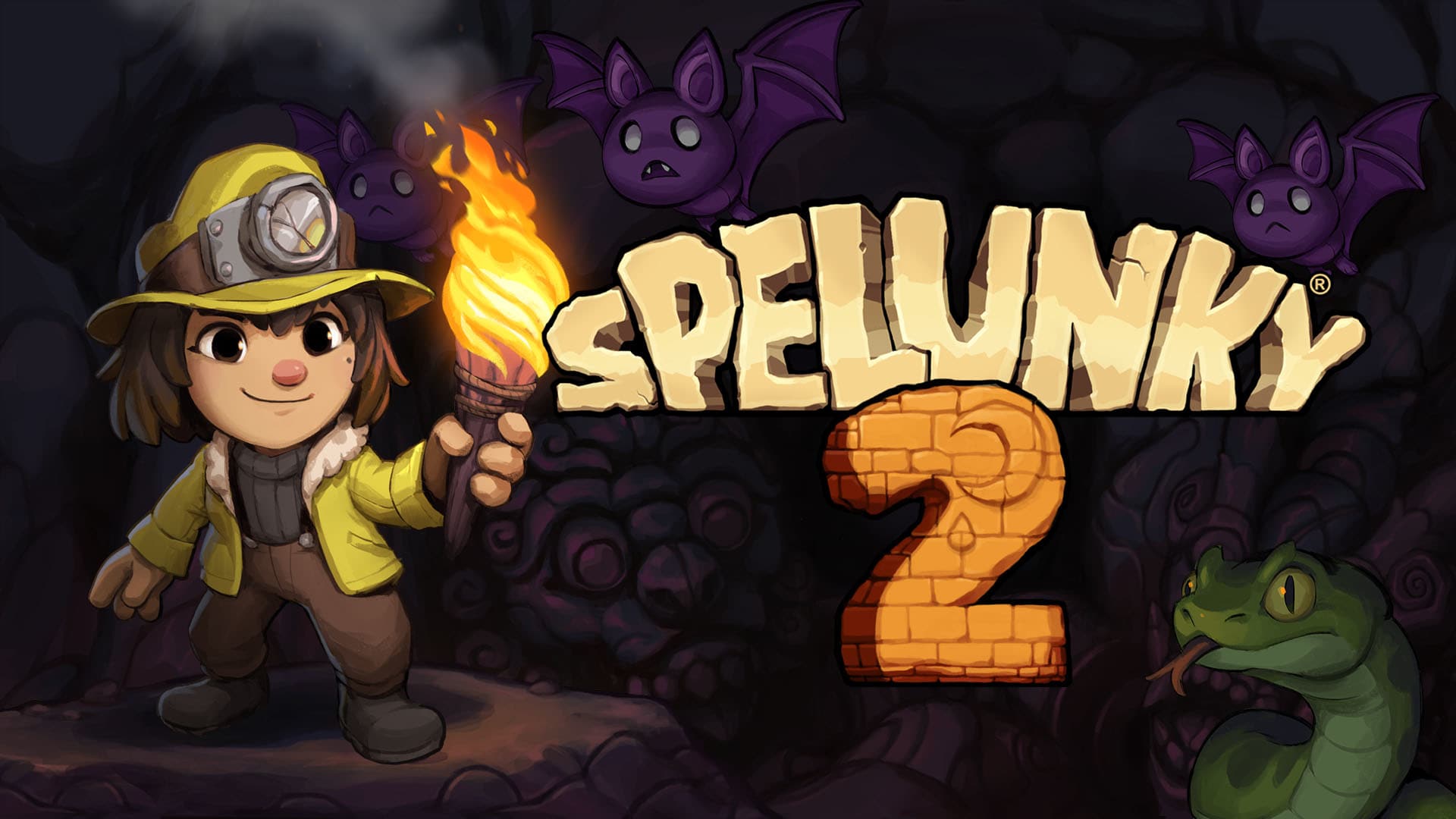 Spelunky 2 cover art
