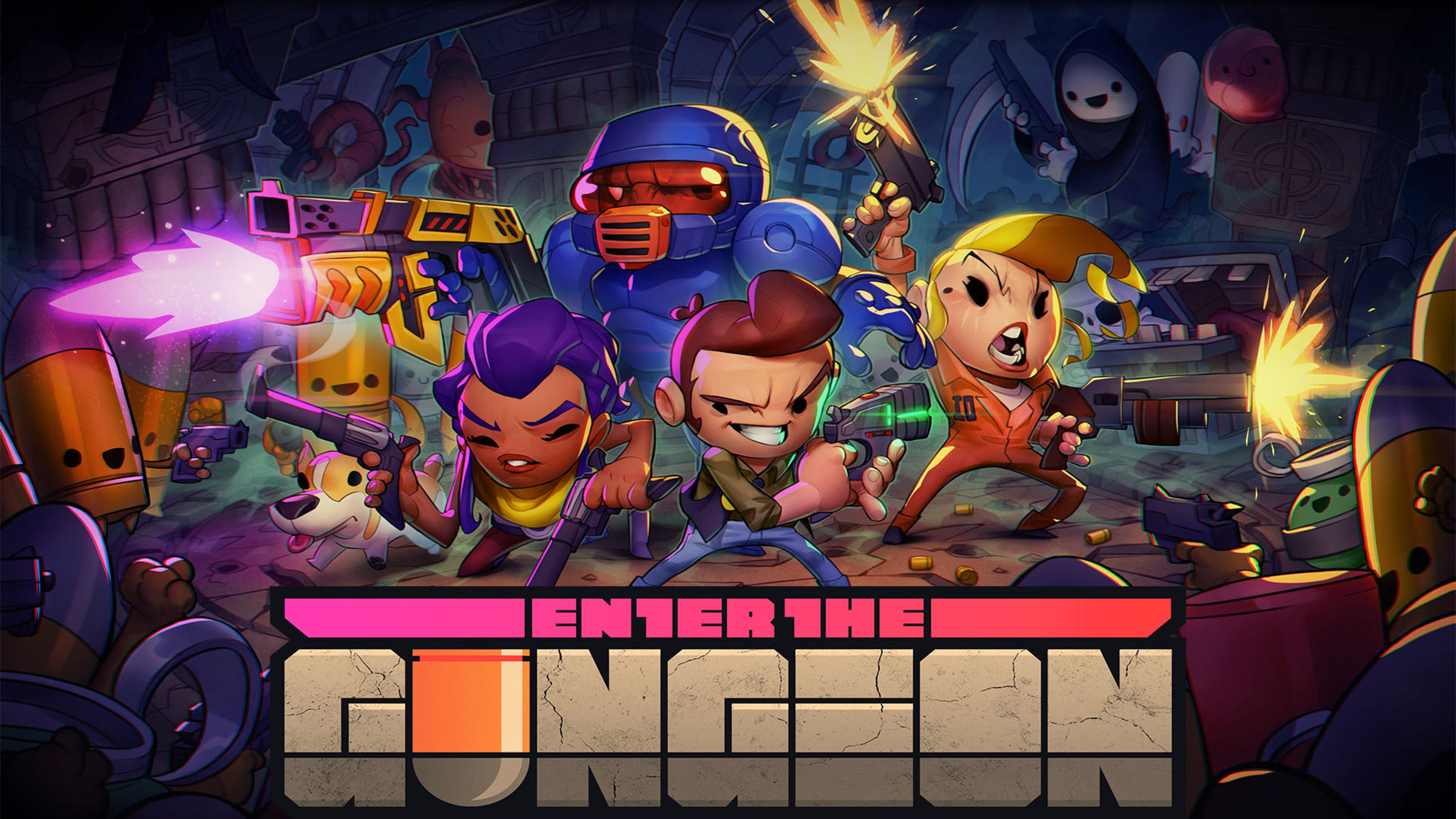 Enter the Gungeon cover art